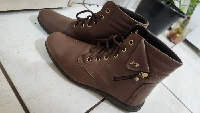 Bota Coturno Feminina Cano Curto New Step