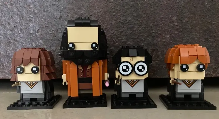 LEGO 40495 Brick Heads (Harry,Hermione, Ron, Hagrid)