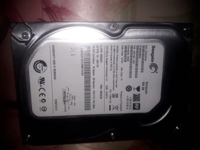 HD Seagate 500GB 100% de funcionamento e saúde