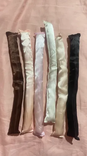 Rolos de cabelo 6 peças para fazer cachos/ ondas 