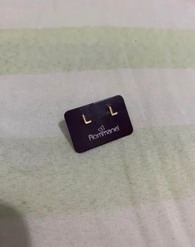 Brinco Rommanel - Banhado a ouro 18K - NOVO