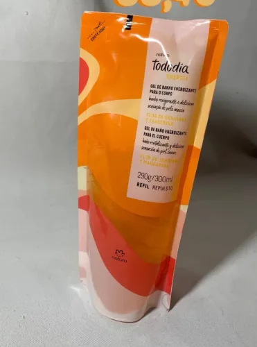 REFIL Sabonete Corporal Energia Flor de Gengibre e Tangerina 300ml