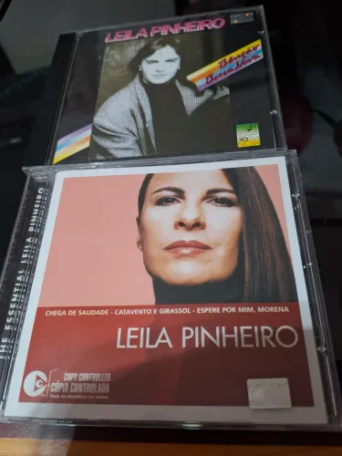CDs Leila Pinheiro  são 2 em excelente estado. Colecionador 