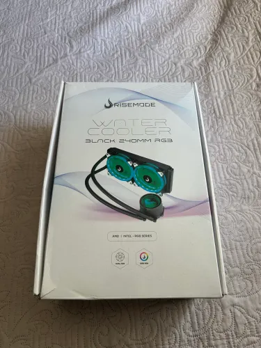 Water Cooler RISE Black 240mm RGB