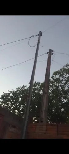 Padrão de energia elétrica 7 metros