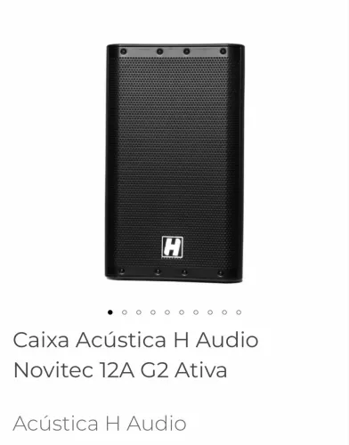 Caixa de som ativa H áudio
