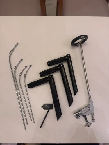 Suporte instrumento cirurgia Laringe