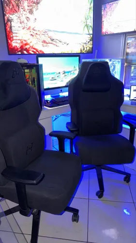 CADEIRA GAMER PREMIUM - ELEMENTS - impecável - sem uso  - valor individual 