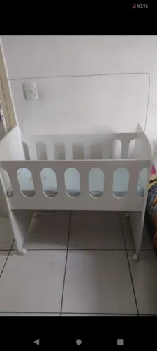 Mini berço c colchão e arco 230 reais retirar