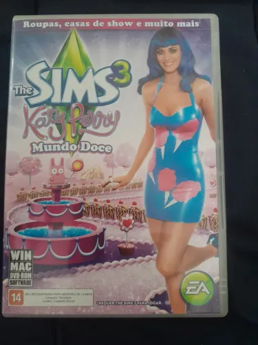 The sims 3 mundo doce Katy Perry collectors edition original 