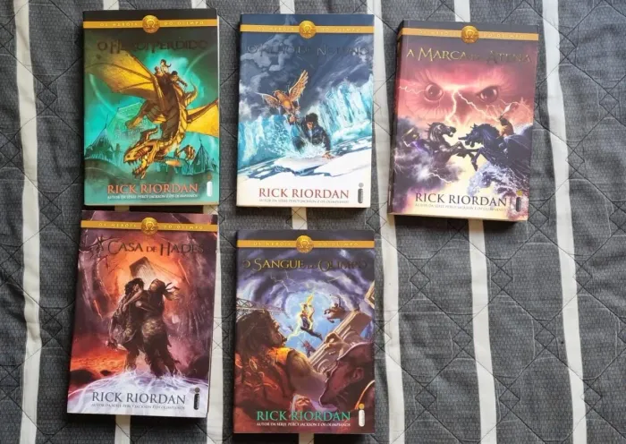 Coleção de livros "Os heróis do Olimpo"