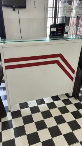Balcão para recepção