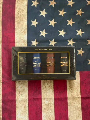 Perfume Lattafa Asad Kit Exclusivo 4x25ml - Edição Especial