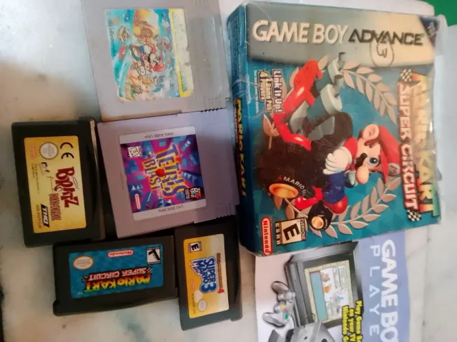 Game Boy lote 5 jogos originais leia a descrição