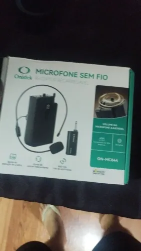 MICROFONE recarregável