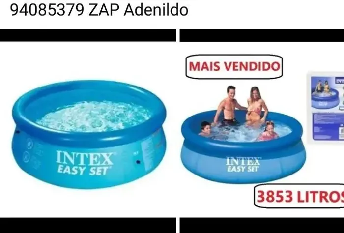 Picina inflável intex