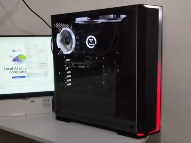 PC GAMER Core I7 + GTX 8GB, 16GB DDR4 + WATER COOLER RGB