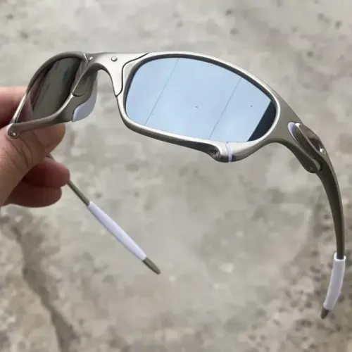 Oculos De Sol Juliet Prateado Xmetal Doublex Penny Tio2 Romeo1 Liquid