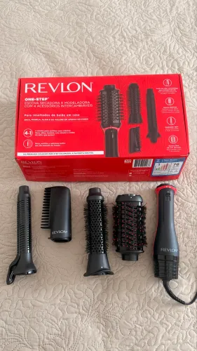 Escova Modeladora One-Step Multi Styler 4 em 1 da Revlon