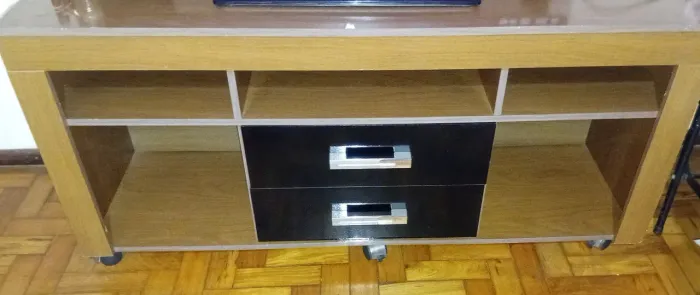 Rack com gavetas