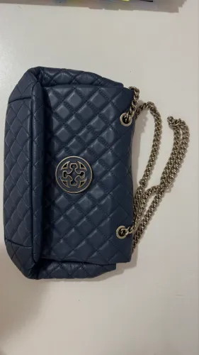 Bolsa capodarte azul petróleo