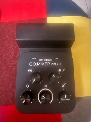 Roland Go Mixer Pro-X gravadora