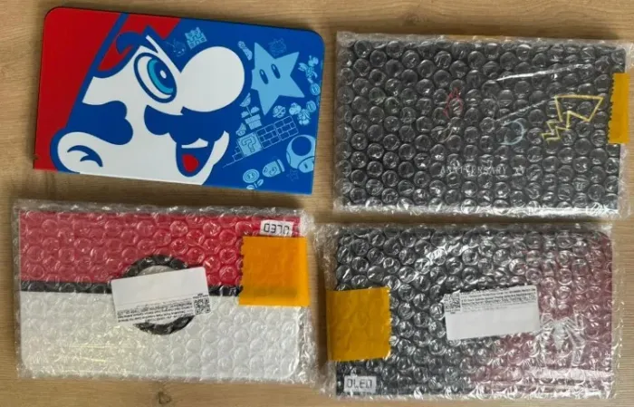 Capa Protetora de Placa Frontal para Nintendo Switch Oled