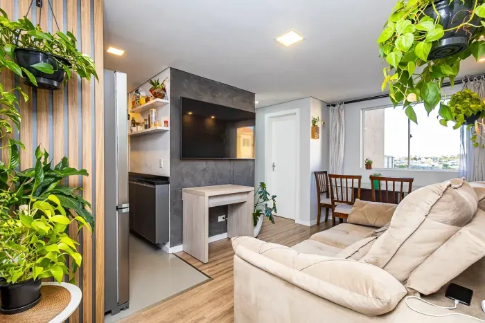 APARTAMENTO MOBILIADO 2 QUARTOS À VENDA NO SÍTIO CERCADO | CURITIBA