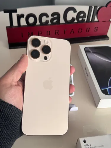 iPhone 16 Pro Max 1TB Desert. Troco ou Parcelo 18x