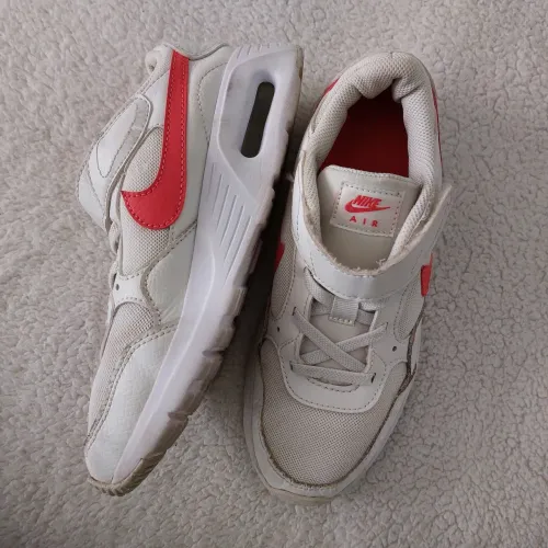 tênis nike air max sc infantil off-white 33,5