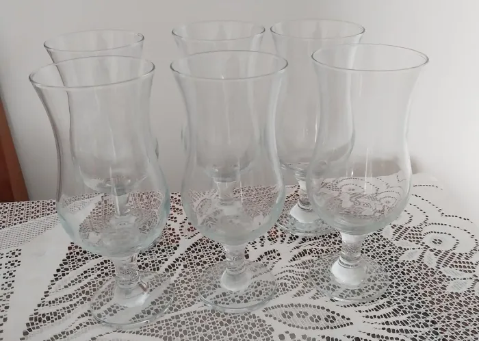 Conjunto Taças para Coquetel em Vidro