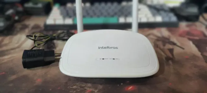 Roteador Wi-Fi Intelbras 2 Antenas - Funcionando