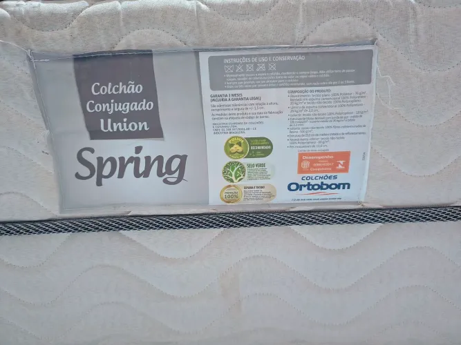 Cama unibox solteiro com molas