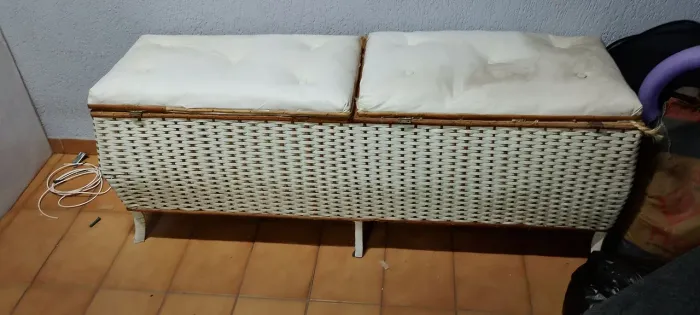 Banco baú com assento 