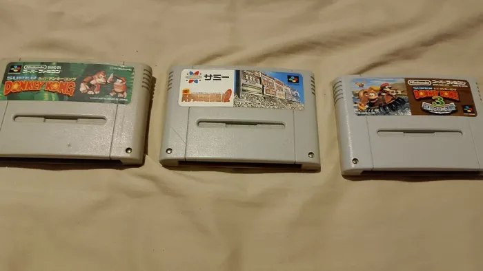 Cartuchos japonêses originais super famicom
