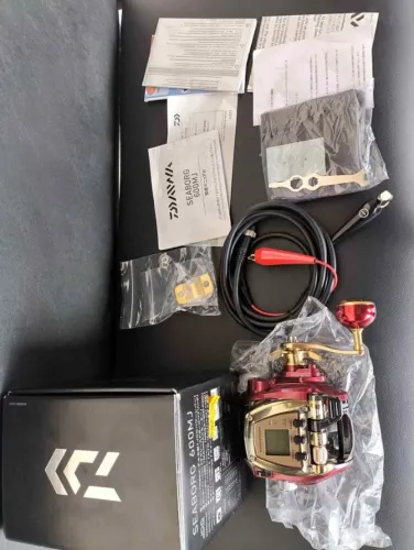 Carretilha elétrica Daiwa Seaborg 600mj