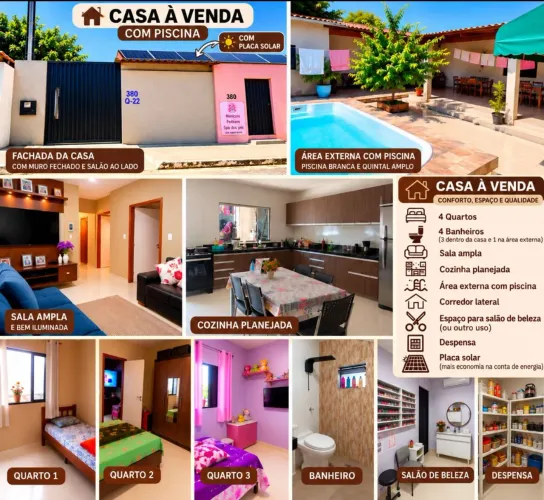 Casa a venda na região do Tijucal