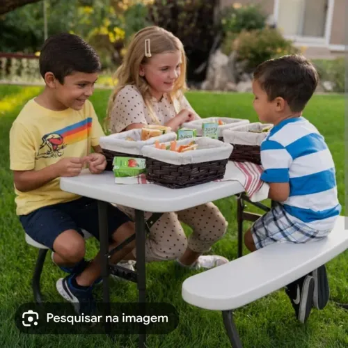 Mesa dobrável infantil pick NIC