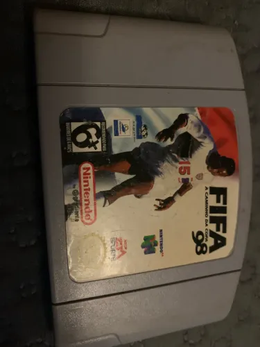 Cartucho FIFA 98 N64 Label Original