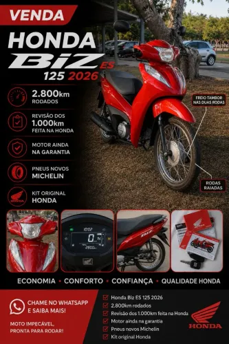 Honda biz 2026 125 es