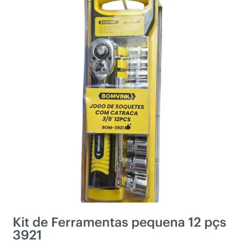 Kit ferramentagrandr c/12 Perças