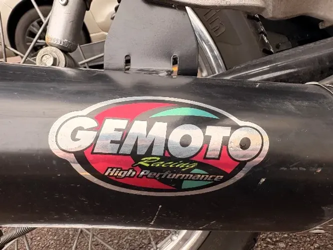 Escapamento  moto 160 Gemoto Racing 