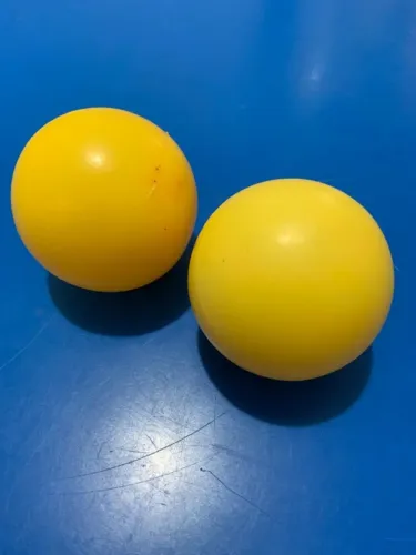 Par de bolinha lisa para apertar treino de mãos dedos e punhos