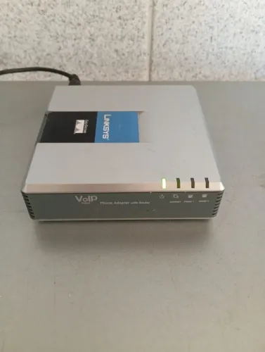 Adaptador ATA VoIP Linksys Cisco SPA2102