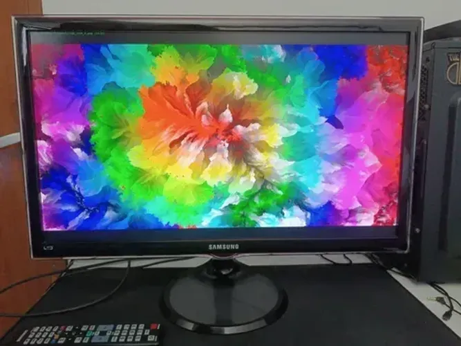 TV DIGITAL E MONITOR SAMSUNG 27 POLEGADAS FULL HD SÓ 12X 43 IMPECÁVEL ENTREGO E ACEITO TRO