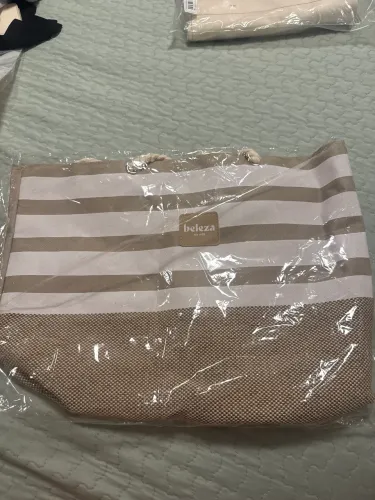 Bolsa de Praia com alça de corda