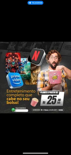 Aplicando para assistir séries e filmes com preço acessível
