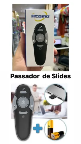 Passador de Slides Wireless (apresentador sem fio)