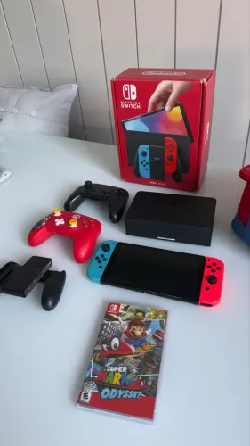 Nintendo Switch Oled com NF
