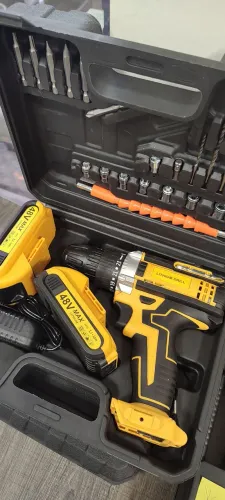 Parafusadeira Furadeira 48v completa valor já entregue